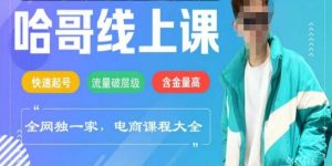 电商线上课程2025年，快速起号，流量破层级，这套方法起号率99%-简创项目网