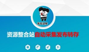 资源整合站自动采集发布转存，解放双手-简创项目网