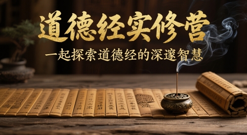道德经实修营，一起探索道德经的深邃智慧-简创项目网
