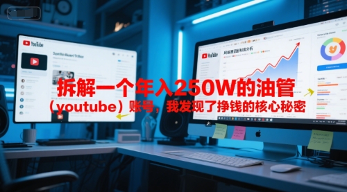 付费文章：拆解一个年入250W的油管(youtube)账号，我发现了挣钱的核心秘密-简创项目网