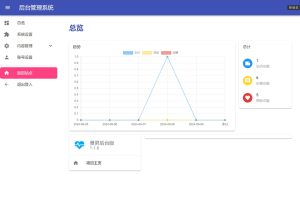 景昇个人主页源码后台版-简创项目网