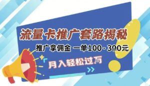 2025年外面卖1500的流量卡项目最新玩法,绿色无门槛对新手非常友好,日入3张+-简创项目网
