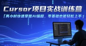 Cursor项目实战训练营,两小时快速掌握AI编程,零基础也能轻松上手-简创项目网