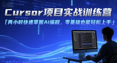 Cursor项目实战训练营，两小时快速掌握AI编程，零基础也能轻松上手-简创项目网