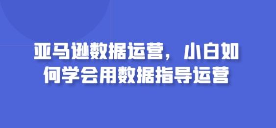 亚马逊数据运营，小白如何学会用数据指导运营-简创项目网