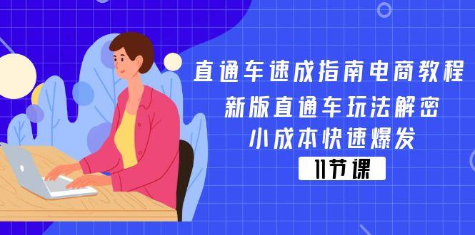 直通车 速成指南电商教程：新版直通车玩法解密，小成本快速爆发(11节-简创项目网