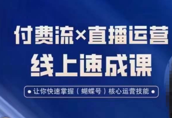 视频号付费流实操课程，付费流✖️直播运营速成课，让你快速掌握视频号核心运营技能-简创项目网