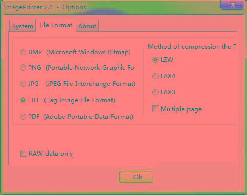 ImagePrinter(虚拟图片打印机) v2.1 官方免费版-简创项目网