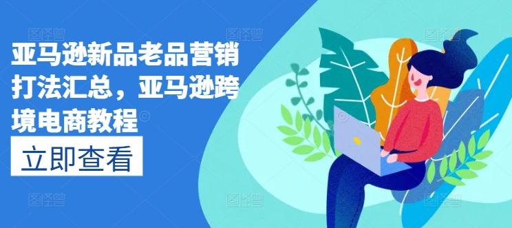 亚马逊新品老品营销打法汇总，亚马逊跨境电商教程-简创项目网