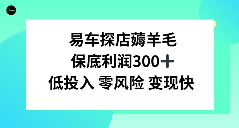 易车APP首页十亿补贴活动，选择到店补贴，保底利润300+-简创项目网