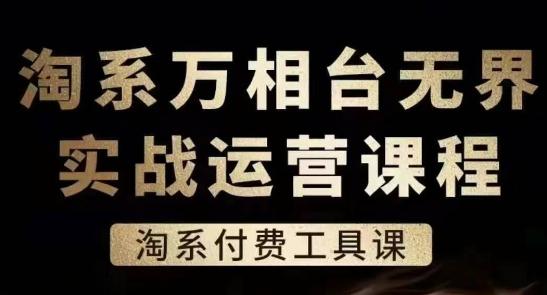 淘系万相台无界实战运营课，淘系付费工具课-简创项目网