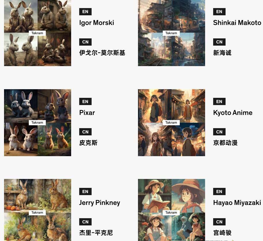 图片[1]-Midjourney辞典AIGC中英双语图文辞典+提示关键词Prompt大全-简创项目网