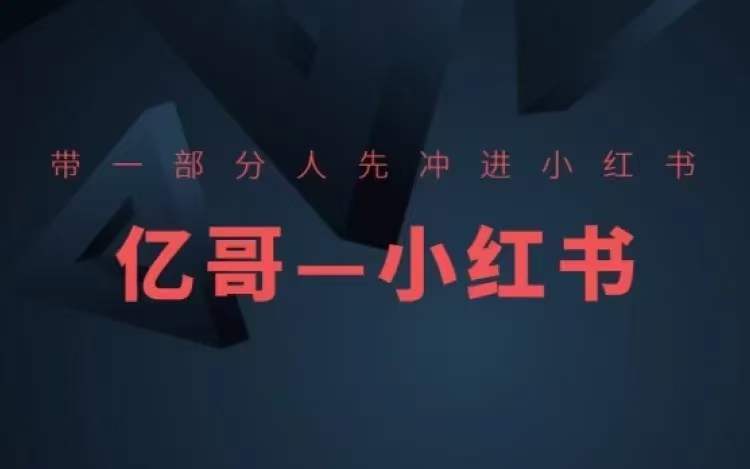 ​​带一部分人先冲进小红书，小红书开店、选品、爆款裂变-简创项目网