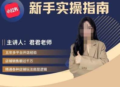 君君-小红书电商从入门到精通，新手实操指南-简创项目网