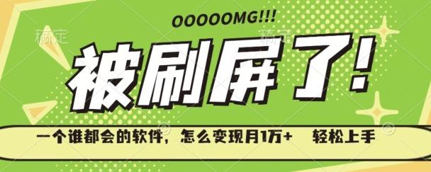 一个谁都会的软件，怎么变现月1万+轻松上手-简创项目网