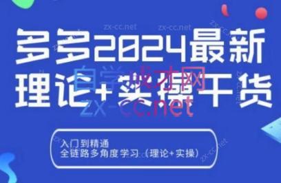 拼多多2024最新规则理论结合实际的干货-简创项目网