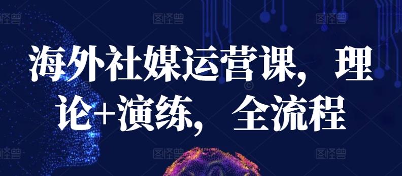 海外社媒运营课，理论+演练，全流程-简创项目网