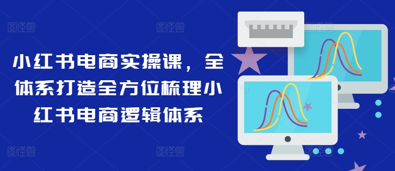 小红书电商实操课，全体系打造全方位梳理小红书电商逻辑体系-简创项目网
