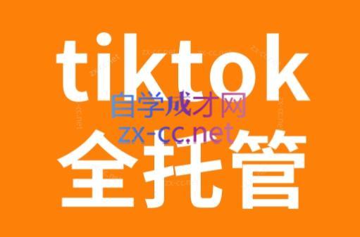 TikTok跨境电商全托管运营模式精品课-简创项目网