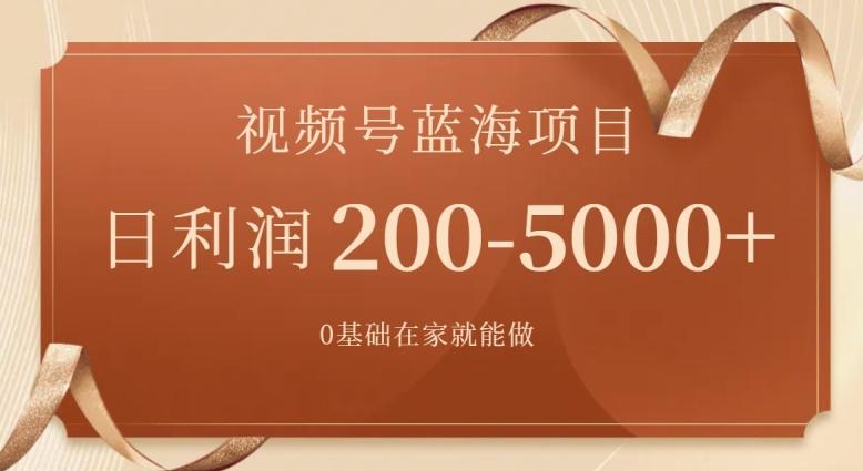 外边收费699视频号项目，最新玩法，简单好操作，一人可做，日四位数-简创项目网