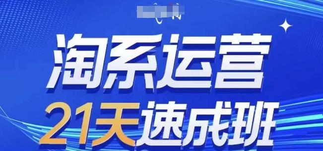 淘系运营21天速成班(更新24年7月)，0基础轻松搞定淘系运营，不做假把式-简创项目网