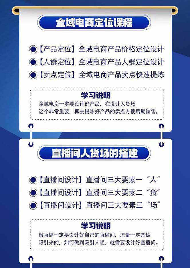 图片[2]-全域电商-粗暴玩法课：10亿销售经验干货分享！定位/免费起号/千川投流-简创项目网