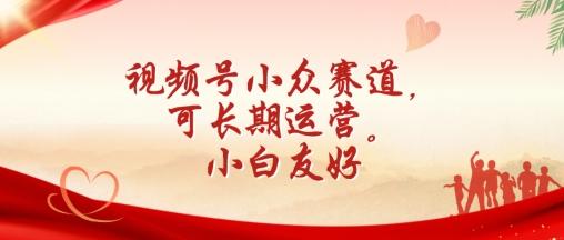 视频号小众赛道，可长期运营，小白友好【揭秘】-简创项目网