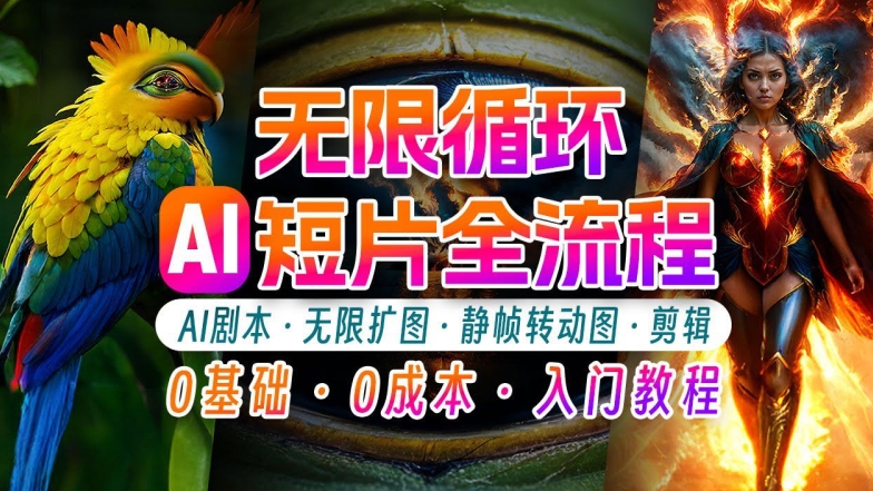 AI剪辑无限循环画面：新手轻松月入上万的秘技【揭秘】-简创项目网