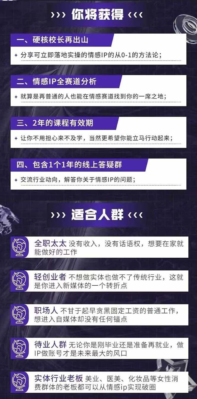 图片[1]-情感直播IP短视频全通大课，普通人的IP之路从情感赛道开始(18节-简创项目网