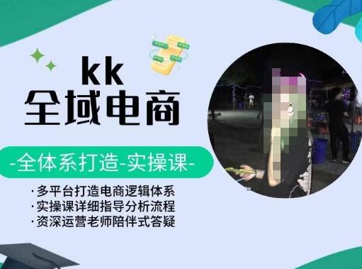 KK全域电商，全体系打造实操课，多平台打造电商逻辑体系-简创项目网