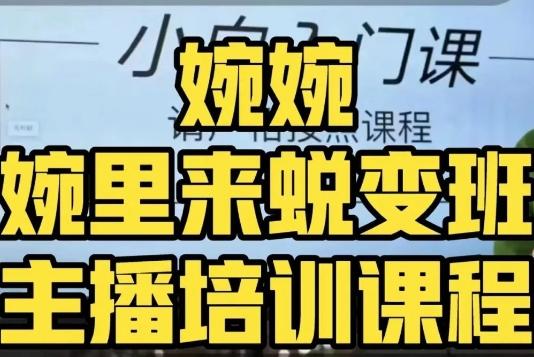 婉婉·婉里来蜕变班（主播课）全方位理解底层逻辑并灵活运用-简创项目网