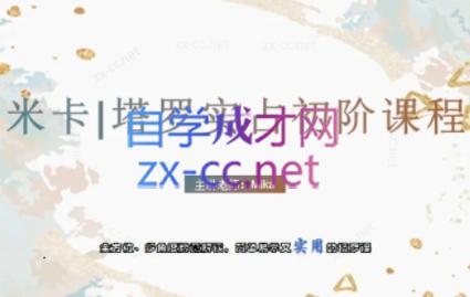 米卡·实占塔罗初阶课-简创项目网